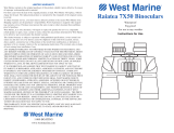 West Marine 2677680 Owner's manual