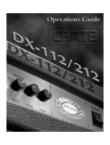 Crate Amplifiers DX-212 User manual