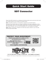 Tripp Lite SDT Connector Quick start guide