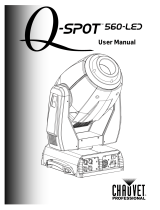 Chauvet Q-Spot 560-LED User manual