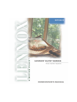 Lennox HPX15 User manual