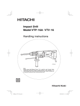 Hitachi VTV-16 Handling Instructions Manual