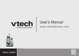 VTech 80-5735-00 - V-Tech VT5823 5.8GHz Cordless Phone User manual