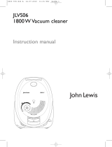 John Lewis Vacuum Cleaner JLVS06 User manual