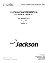 Jackson Avenger LT Installation/Operation & Technical Manual