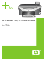 HP Photosmart 2700 All-in-One Printer series User guide