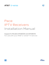 Pace U-verse IPH8110 Installation guide