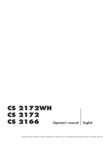 Jonsered CS 2172 User manual