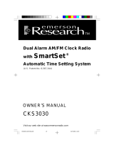 Emerson Research SmartSet CKS3030 User manual