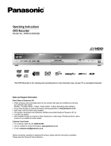 Panasonic DMREH60DEB Operating instructions