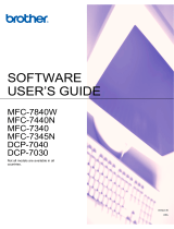 Brother MFC 7345N - Laser Multifunction Center User manual
