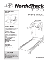 NordicTrack T 7.0 Treadmill User manual