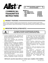 Allstar Products Group 8833C OCS User manual