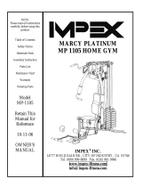 Impex MARCY PLATINUM MP 1105 User manual