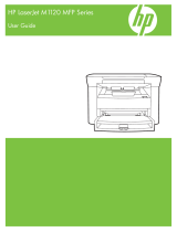 HP (Hewlett-Packard) LaserJet M1120 Multifunction Printer series User manual