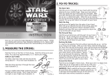 Hasbro Star Wars Episode I Trade Federation BattleShip Yo Yo Operating instructions