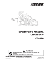 Echo CS-490 User manual