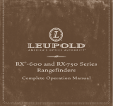 Leupold RX-750 User manual