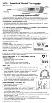 Vicks V900G User manual
