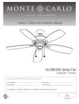 Monte Carlo Fan Company 5LCM52XX Series Installation guide