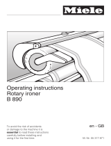 Miele B 890 User manual