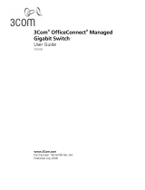 3com 3CDSG8-US - OfficeConnect Managed Gigabit Switch User manual