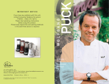 Wolfgang Puck BBLFP005 Signature Collection User manual