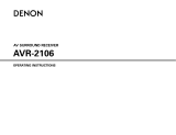 Denon AVR-2106 User manual