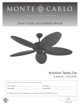 Monte Carlo Fan Company 5CU52RB Installation guide