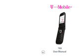 T-Mobile 768 User manual