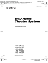Sony HTR-210SS Operating instructions