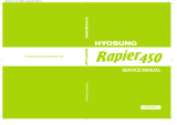 HYOSUNG 2007 Rapier 450 User manual
