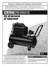 Central Pneumatic Item 68740 Owner's manual