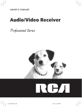 RCA Professional Series Owner's manual