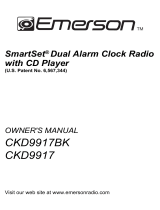 Emerson CKD9917BK User manual