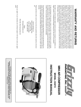 Grizzly H3272 User manual