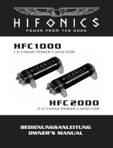 Hifonics HFC 2000 Owner's manual
