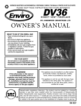 Enviro DV36 User manual