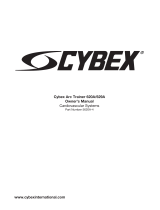 CYBEX 620A Owner's manual