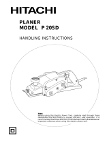 Hitachi P20SD User manual