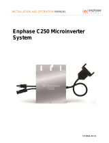 enphase C250 Microinverter System Operating instructions