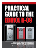 Edirol R-09 User guide