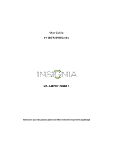 Insignia NS-24ED310NA15 User manual