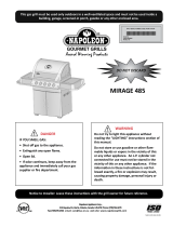 NAPOLEON MIRAGE 485 User manual