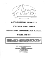 Associated Equipment 73-600 User manual