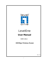 LevelOne WBR-6012 User manual