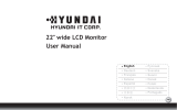 Hyundai X224W User manual