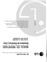 LG DLE9577WM Owner's manual