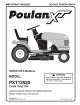 Poulan Pro XT PXT12530 User manual