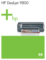 HP Deskjet 9800 Printer series User manual